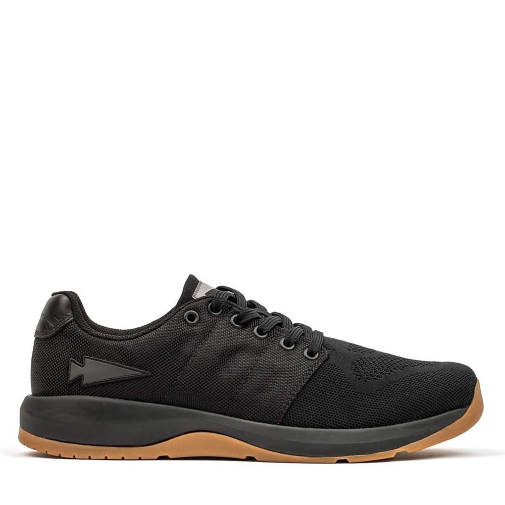 GORUCK MEN'S BALLISTIC TRAINERS - BLACK + GUM W/ BLACK REFLECTIVE SPEARHEAD M10